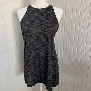 Lululemon Grey/Black backless tank top - sz M
